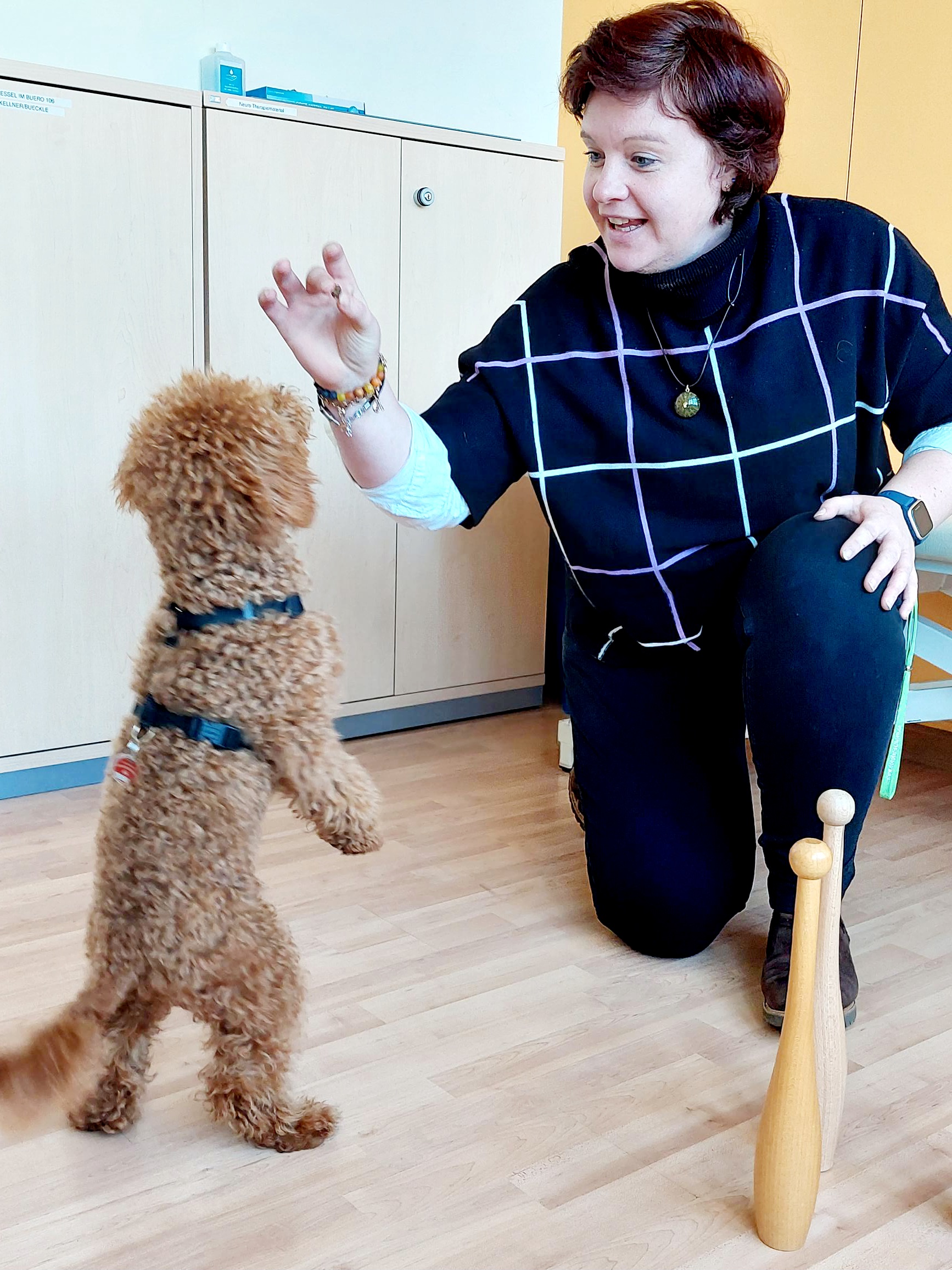Jutta Kresse mit Maxi